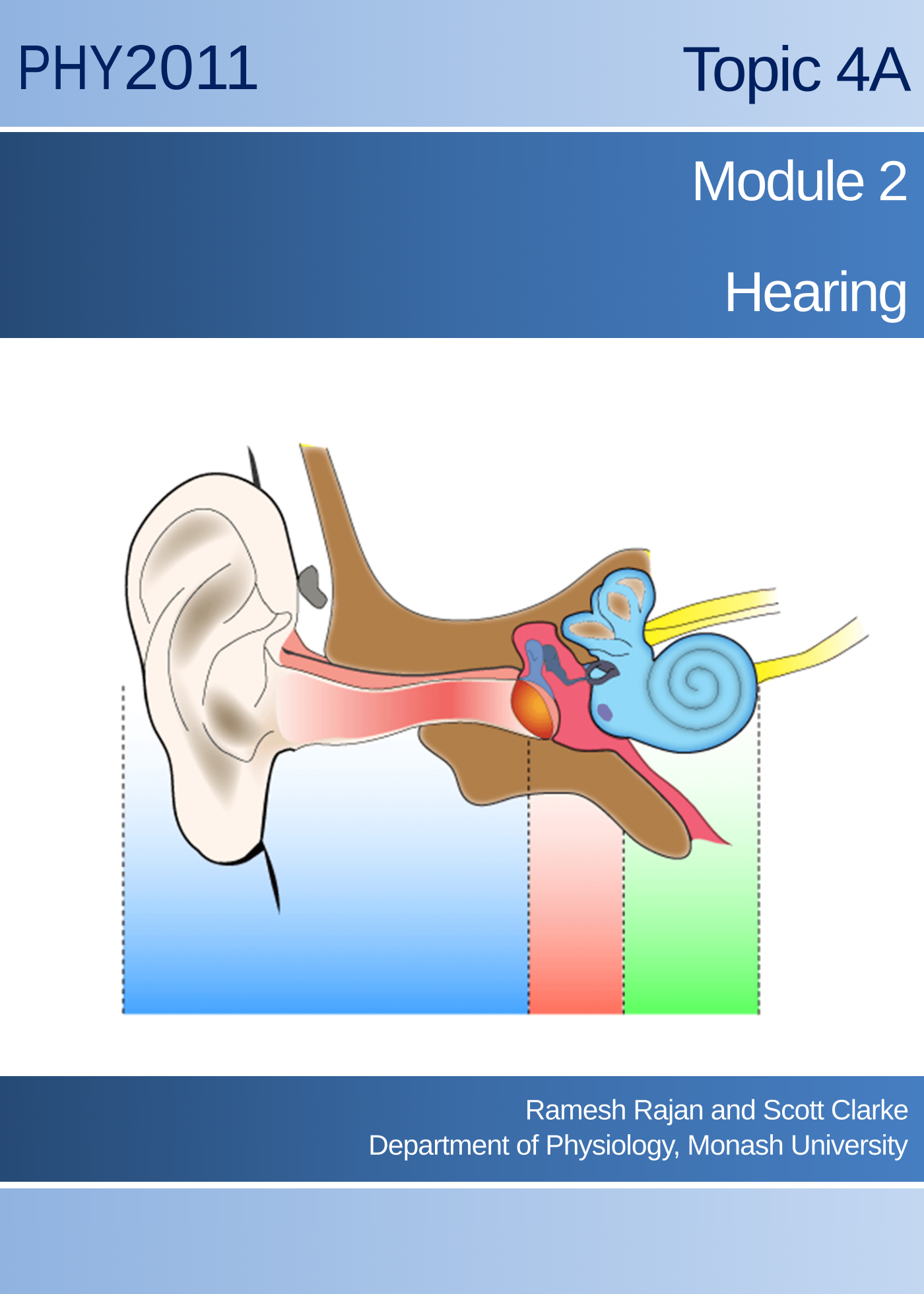 Topic 4A Module 2: Hearing