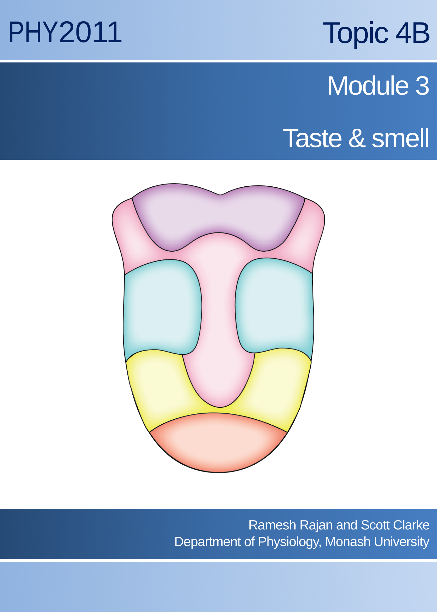 Topic 4B Module 3: Taste & smell